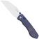 Image pour Kizer Wharning V3738BW2, Satin Böhler N690, Vortex Pattern Micarta couteau de poche, Johan Jordaan design
