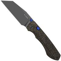 Image pour Kizer Wharning V3738BW3, Gray PVD Böhler N690, GID Canvas Micarta couteau de poche, Johan Jordaan design