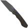 Image pour Kizer Wharning V3738BW3, Gray PVD Böhler N690, GID Canvas Micarta couteau de poche, Johan Jordaan design