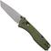 Imagen para Kizer Vanguard Aegis T V3774CTA2 Graywashed AEB-L, Olive Green G10, navaja, diseño de Azo