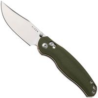 Afbeelding voor Kizer Vanguard Phoca CC V3780A1 Satin AEB-L, Green Micarta, zakmes