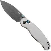 Imagen para Kizer Vanguard Phoca CD V3781CDA2 Blackwashed 14C28N, Grey Aluminium, navaja
