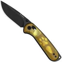 Image for Kizer Vanguard Buddy II V3790A1 Black PVD AEB-L, Yellow PEI, pocket knife, Maksim Epifantsev design