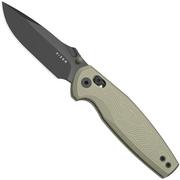 Afbeelding voor Kizer Khamsin V3791A1, PVD Graywashed Nitro-V, Bronze Aluminum zakmes, Maksim Epifantsev design