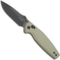 Afbeelding voor Kizer Khamsin V3791A1, PVD Graywashed Nitro-V, Bronze Aluminum zakmes, Maksim Epifantsev design