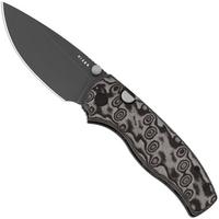 Bild für Kizer Vanguard Glaux V3801A2 Graywashed 14C28N, Vortex Pattern Micarta, Taschenmesser