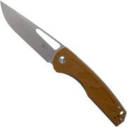 Kizer Vanguard Yukon V4004N2 brown pocket knife