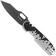 Afbeelding voor Kizer Vanguard Cormorant V3634A1, Black Nitro-V, Black and White G10, zakmes
