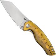 Kizer Towser K V4593C5 Satin 154CM, PEI Ultem Handle, coltello da tasca, design di Azo