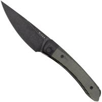 Bild für Kizer Vanguard Momo V4663A1 Blackwashed Nitro-V, Black G10 and Grey Micarta, Taschenmesser, Vladimir Legachev Design