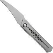 Afbeelding voor Kizer Feist 2 X Series ZX-3499-2A3 Stonewashed M390, Titanium, zakmes, Justin Lundquist x L.F design