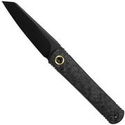 Imagem para Kizer Feist 3 X Series ZX-3499.3A1 Matte DLC S90V, Titanium & Carbonfiber, navalha, Justin Lundquist x L.F design