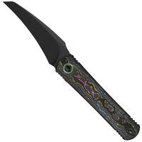 Imagem para Kizer Feist 3 X Series ZX-3499.3A3 Matte DLC S90V, Titanium & Camo Carbon Ultimate Warrior, navalha, Justin Lundquist x L.F design