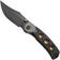 Afbeelding voor Kizer Pioneer ZX-FK03A1 Stonewashed DLC M390, Carbonfiber Titanium Bolster, zakmes