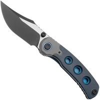 Afbeelding voor Kizer Pioneer Clip Point ZX-FK03A2 Two Tone S35VN, Richlite Titanium Bolster, zakmes