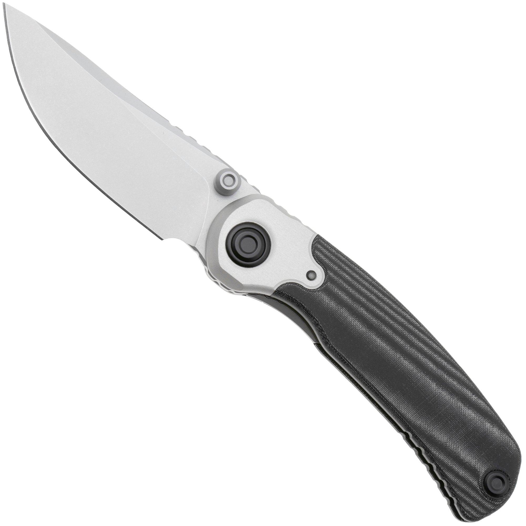 Kizer Pioneer Drop Point ZX-FK03A6 Satin Nitro-V, Aluminium Bolster, pocket knife