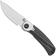 Image for Kizer Pioneer Drop Point ZX-FK03A6 Satin Nitro-V, Aluminium Bolster, pocket knife