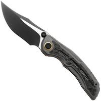 Obraz dla Nóż składany Kizer Silver Wing Lite ZX-FK09A1, PVD/Satin S45VN, Gray Titanium, Black Carbon Fiber, projekt L.F.
