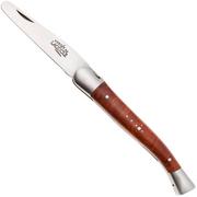 Image pour Forge de Laguiole Pipe Tool 9 cm 00004145 Matt Stainless Steel, Stamped Bee, Briar Wood, bourre-pipe