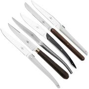 Forge de Laguiole Signature Mix 6511, 6-teiliges Steakmesserset