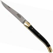 Forge de Laguiole pocket knife, black horn, 1211BN