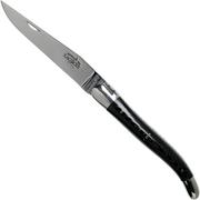 Forge de Laguiole 1211INTCNOIB 11cm, black micarta, laguiole knife