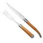 Image for Forge de Laguiole Carving Set Olivewood, 1217INOLF17