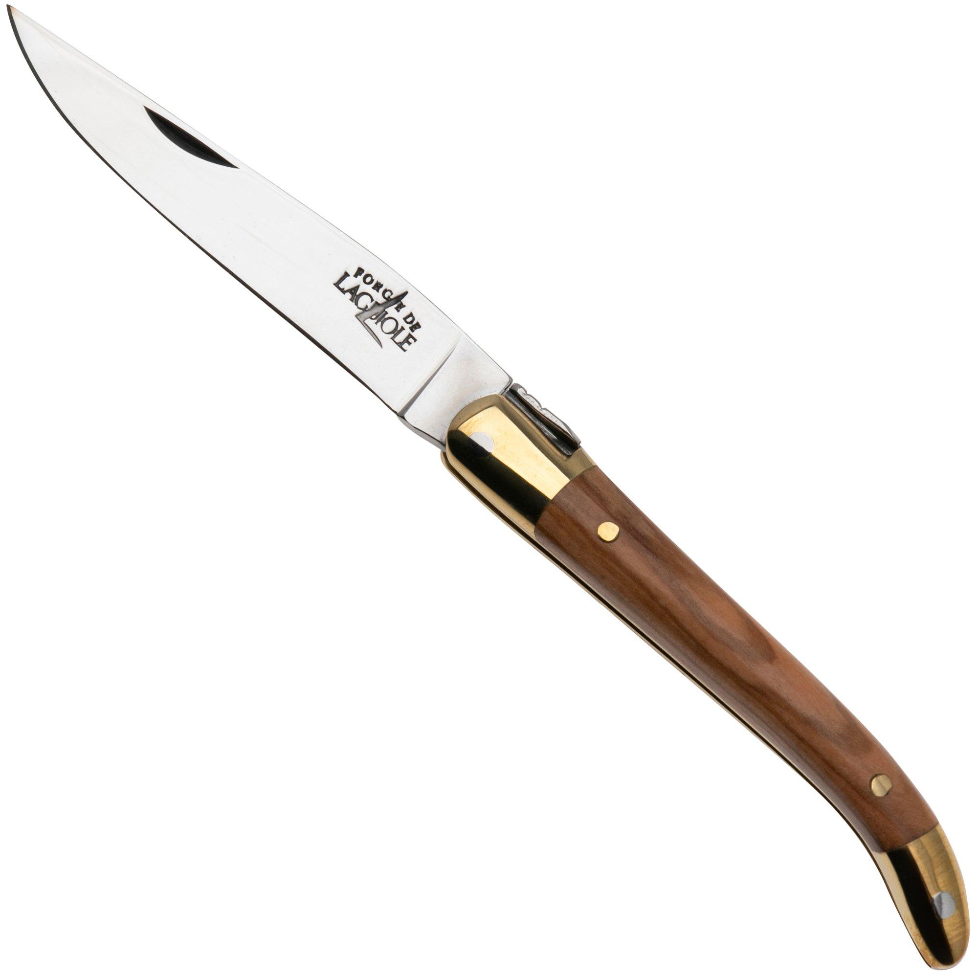 Nóż składany Laguiole Forge de Laguiole LA127OL Olive Wood, polerowany, 7 cm