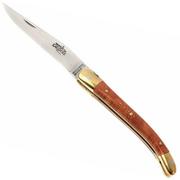 Forge de Laguiole - Natural Wood Folder, 3 inch, legno di erica