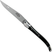 Bild für Forge de Laguiole 129INTCNOIBRI 9cm, schwarzes Micarta, Laguiolemesser