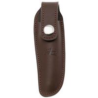 Image for Forge de Laguiole Aubrac LAA2CH Chocolate, leather belt sheath for 11 cm pocket knives