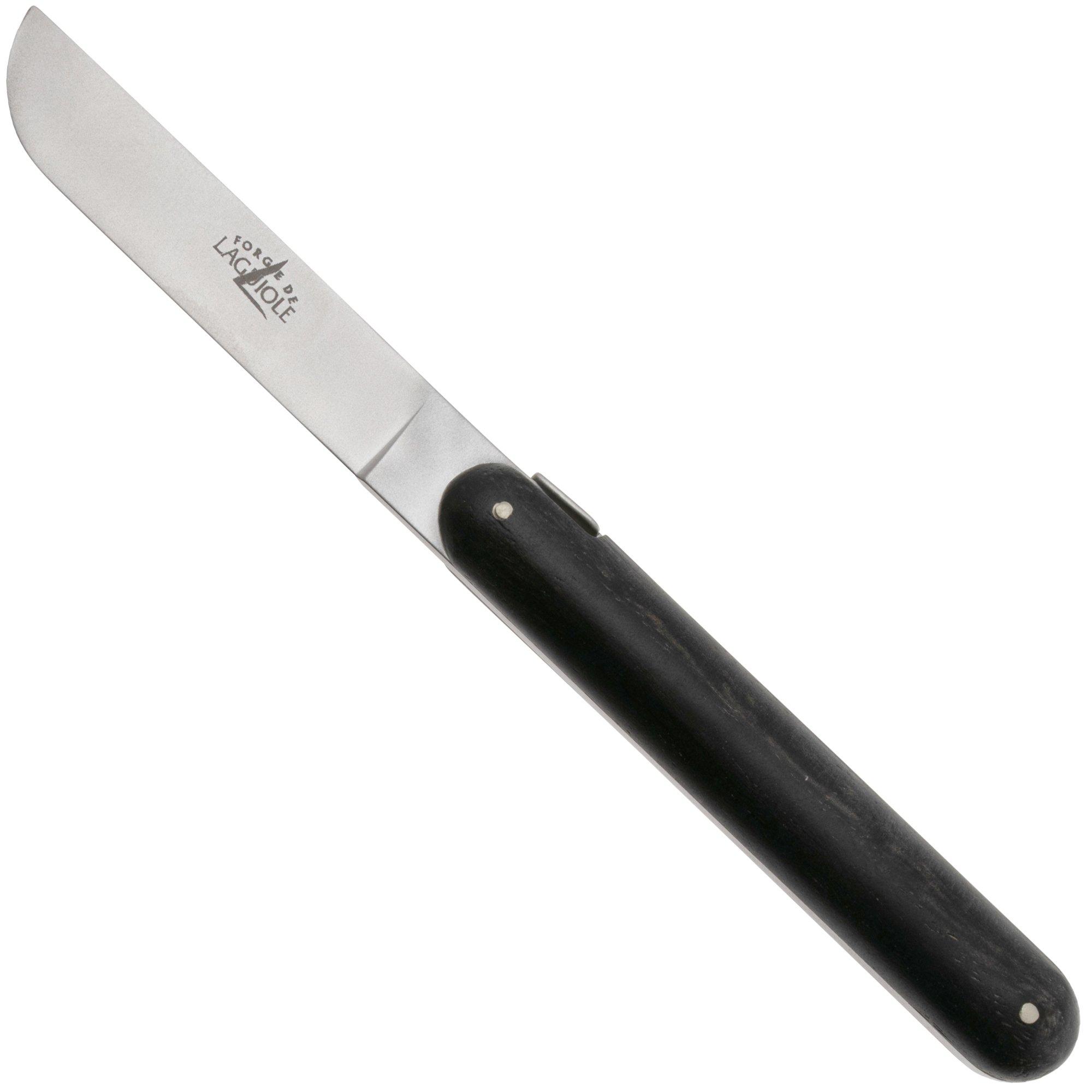 Forge de Laguiole Putman Butter Knife Ebony, matted, Andrée Putman design