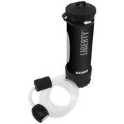 LifeSaver Liberty™ water bottle with a filter, black