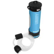 LifeSaver Liberty™ water bottle with a filter, blue