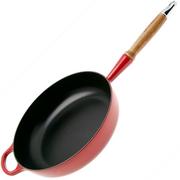 Le Creuset gusseiserne Sautépfanne / Sauteuse, kirschrot, 28 cm, 3,6L