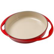 Le Creuset plat à tarte tatin, 25 cm, rouge cerise