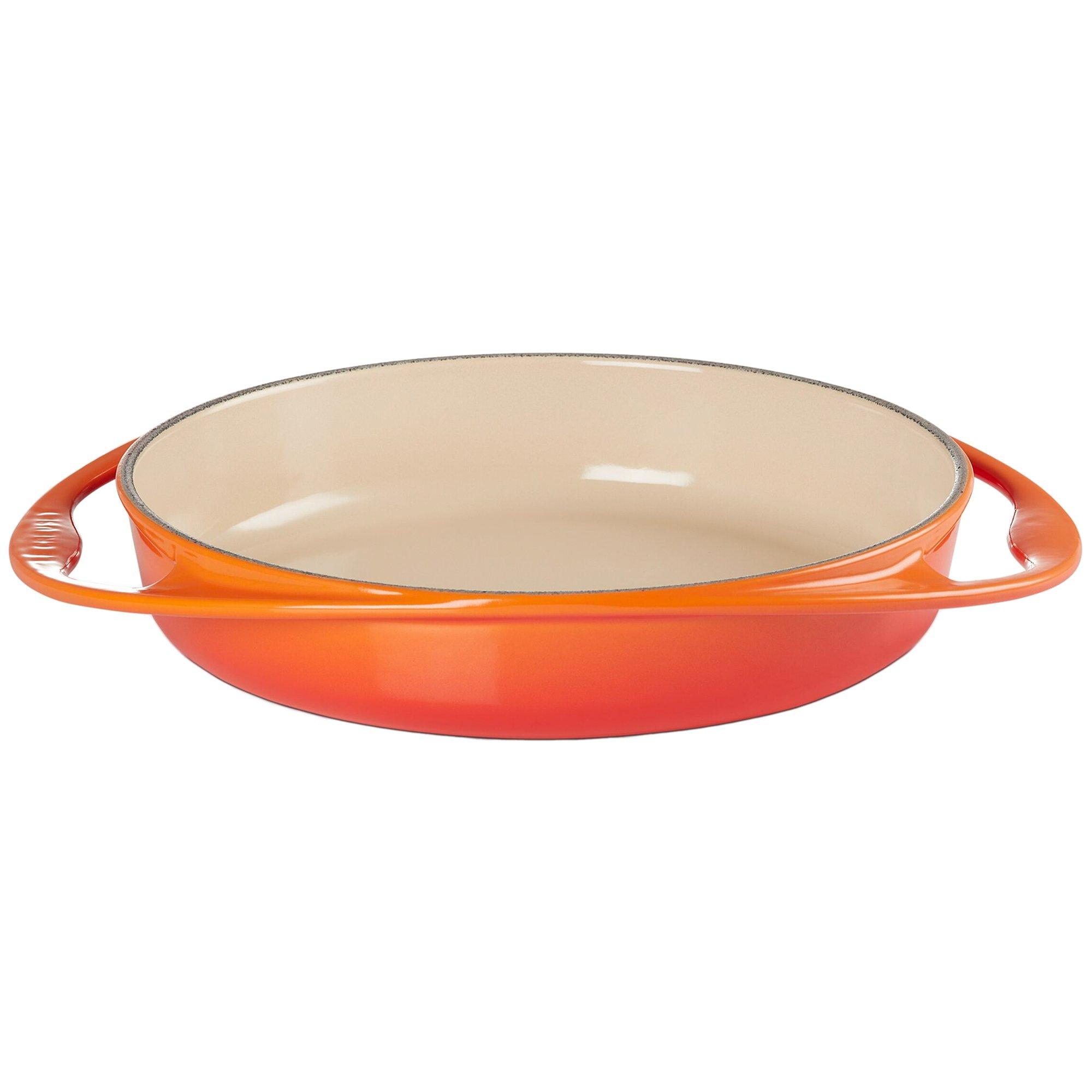 Le Creuset plat à tarte tatin, 25 cm, rouge orange