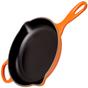 Bild für Le Creuset Gusseisen Stielkasserolle 23 cm rund, orange-rot