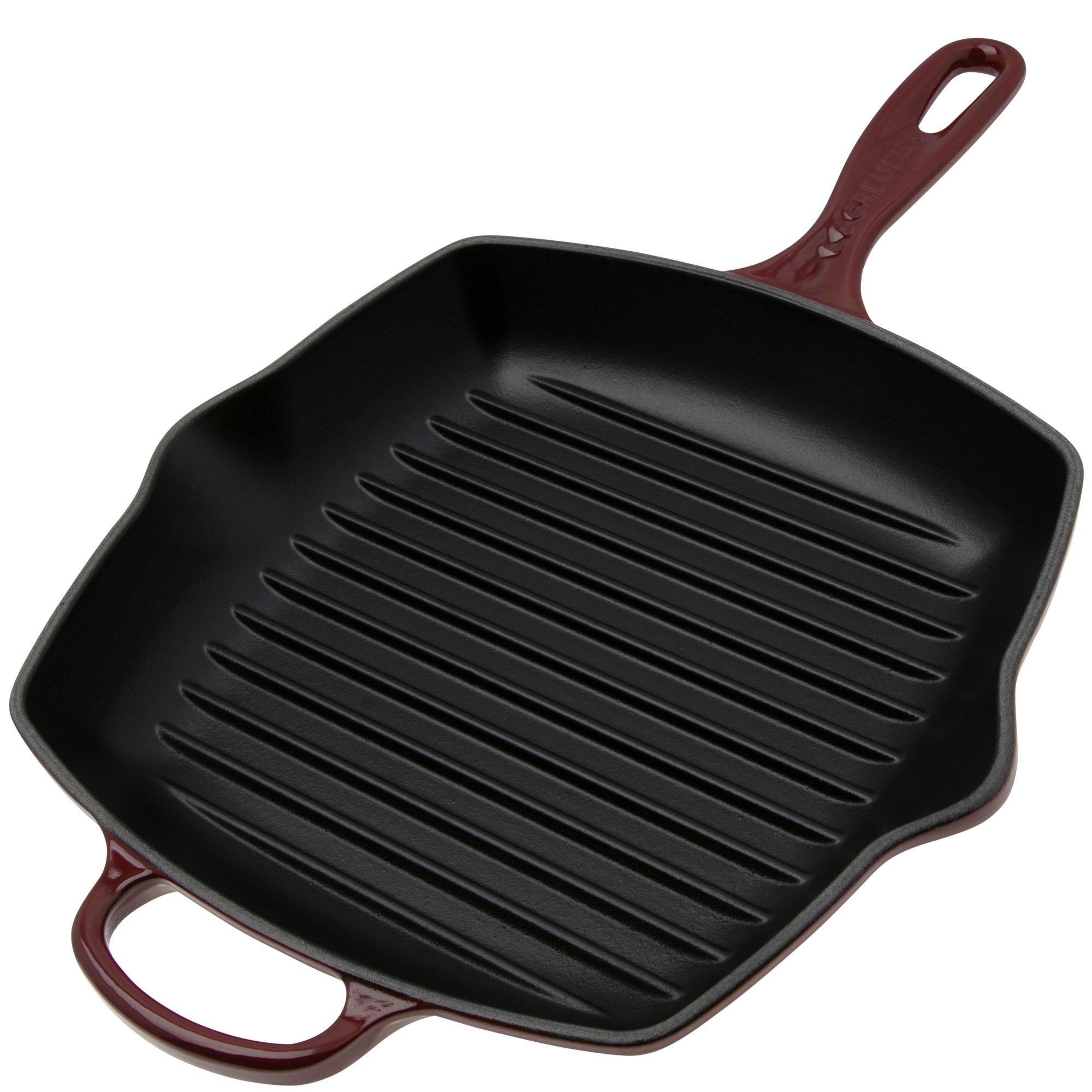 Le Creuset Signature 20183269490422 Garnet, square grill pan/skillet, 26 cm