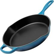 Le Creuset Signature 20187262200422 Azure, runde Bratpfanne/Skillet, 26 cm