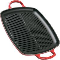 Bild für Le Creuset La Fonte Grillpfanne (Emaille) 30 cm, kirschrot