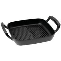 Image pour Le Creuset BBQ Outdoor Collection 0275260000005 Cast Iron Grilling Pan, poêle à griller carrée, 26 cm