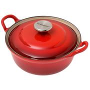 Le Creuset faitout / braadpan 20 cm, 1,7L rood