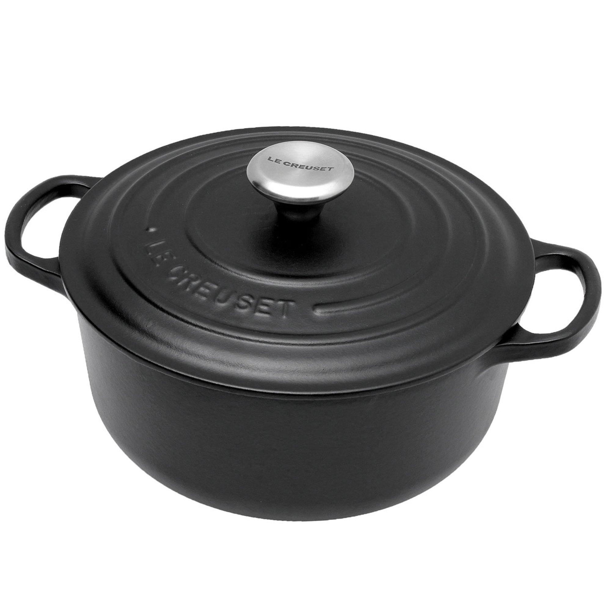 Le Creuset casserole-cocotte 20cm, 2,4 l black | Advantageously