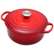 Le Creuset Bräter/Cocotte 20 cm, 2,4 l rot