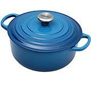 Le Creuset casserole-cocotte 20cm, 2,4 l blue