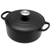 Cocotte Le Creuset 24 cm, 4,2 L noir