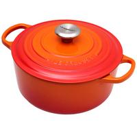 Image for Le Creuset casserole - cocotte 24 cm, 4.2 L orange
