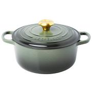 Afbeelding voor Le Creuset Signature 21177241734441 Thyme, braadpan/cocotte, 24 cm, 4,2L