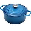 Le Creuset casserole - cocotte 24 cm, 4.2 L blue
